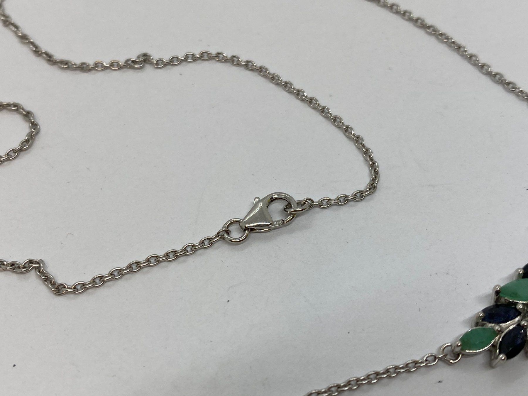 Colliers: Collier Multi-Color 925 Silber /i525 – D'occasion à Bern par JMsoehne1987 2
