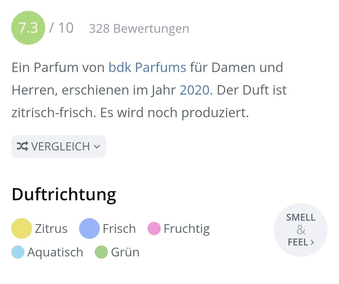 Parfum & Eau de Toilette: 2 ml CITRUS RIVIERA BDK ABFÜLLUNG – Neu (gemäss Beschreibung) aus St. Gallen von CaliSunshine 2