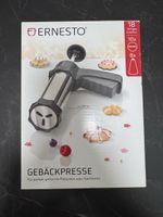 Presse à biscuits Ernesto, inox, 18 pièces, neuve!