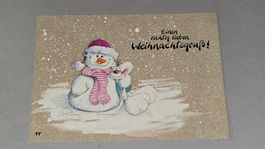 Diddl Weihnachtskarte 44b   Rarität