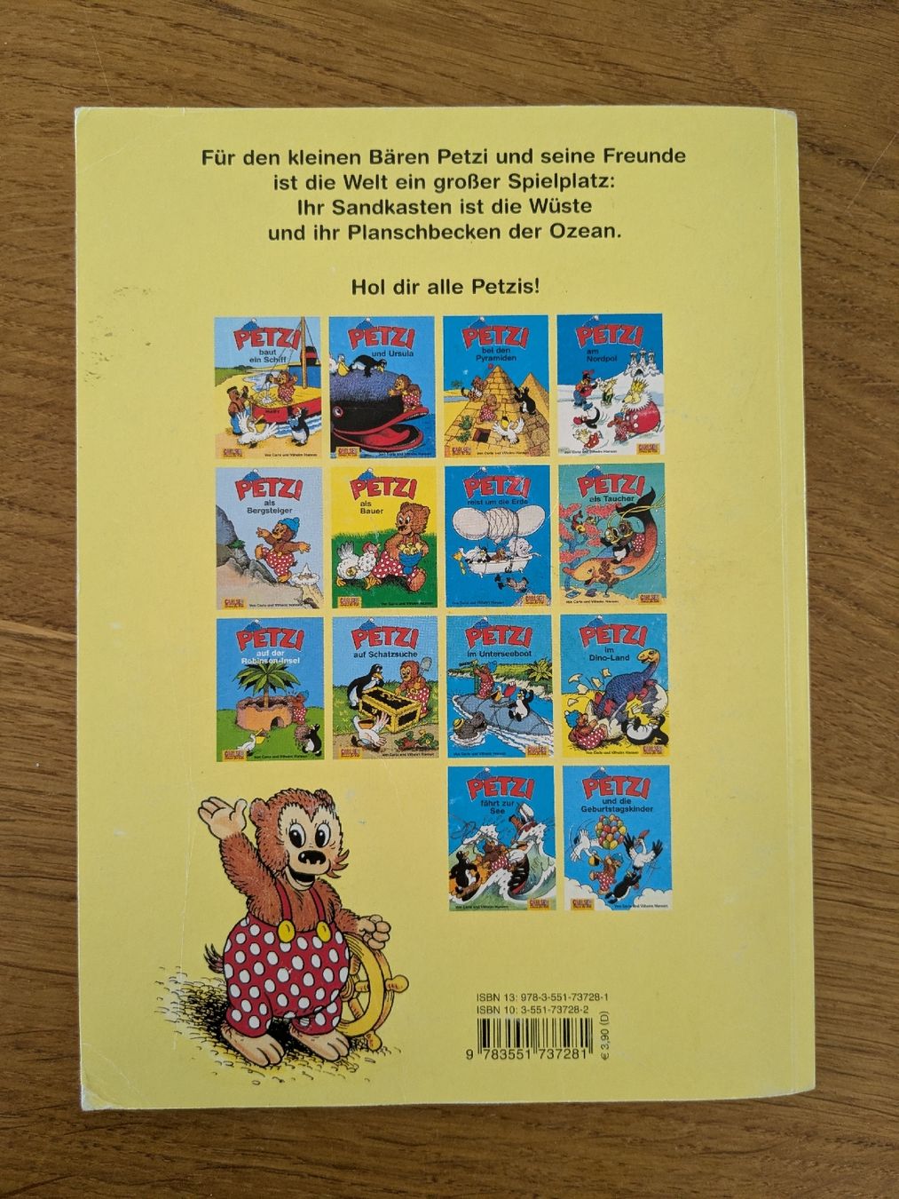 Comics: Petzi als Bergsteiger Carlsen Comic – Gebraucht aus Wohlen AG von merkur0300 2
