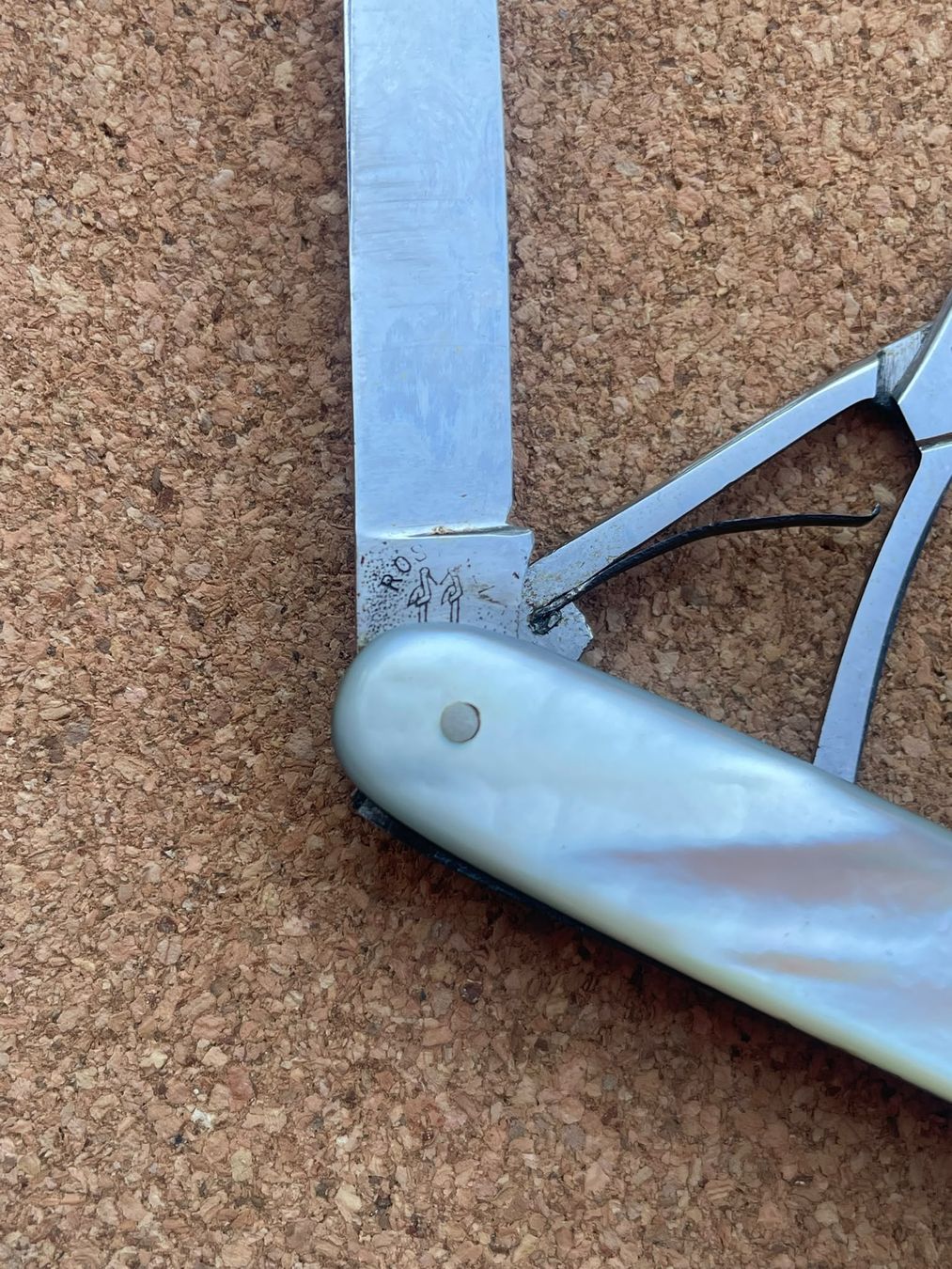 Coltelli tascabile: Bühler Langethal Taschenmesser mit Perlmut Griffen  – Usato da Oppligen venduto da can_rf8g 4