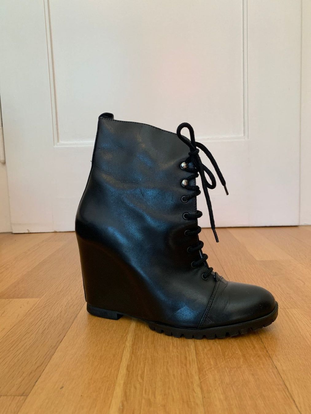 Scarpe da donna: Lederstiefeletten mit Keilabsatz 39 – Usato da Zürich venduto da IMAYER 3