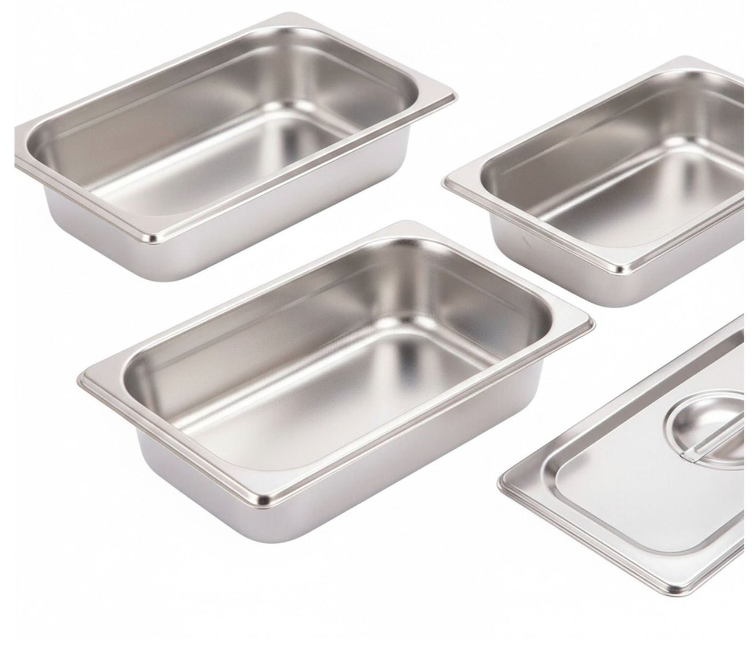 Contenitori & Simili: 6x Behälter Edelstahl, 3er Pack – Nuovo e nell'imballaggio originale da Bülach venduto da Palawan 1