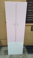 Kleiderschrank Kinderzimmer rosa weiss gebraucht