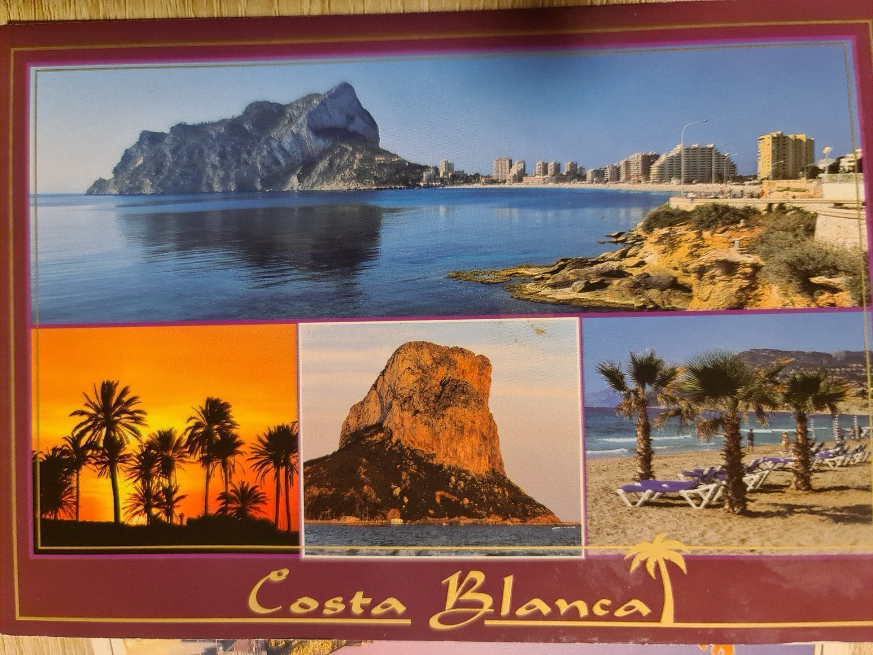 Cartoline postali: Ansichtskarte Costa Blanca Spanien – Usato da Dintikon venduto da Vexi