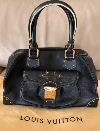 Le superbe de Louis Vuitton, cuir Suhali noir