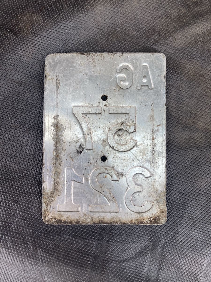 Schilder: Nummernschild AG 57 321 gebraucht – Gebraucht aus Aarwangen von to-hirschi 1