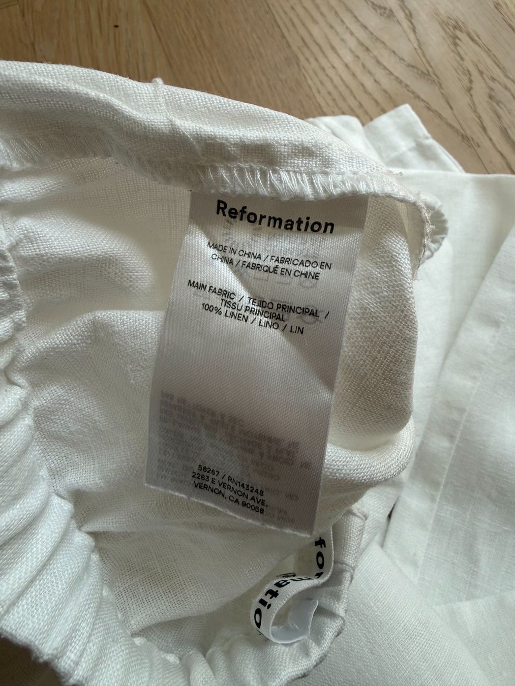 Reformation Pantaloni: Reformation Linen Pants – Usato da Zürich venduto da fernandavendramin 7