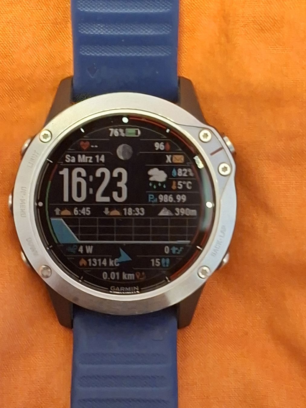 Garmin Smartwatch: Garmin Quatix 6 Multisport Smartwatch – Usato da Heimberg venduto da Aurel04
