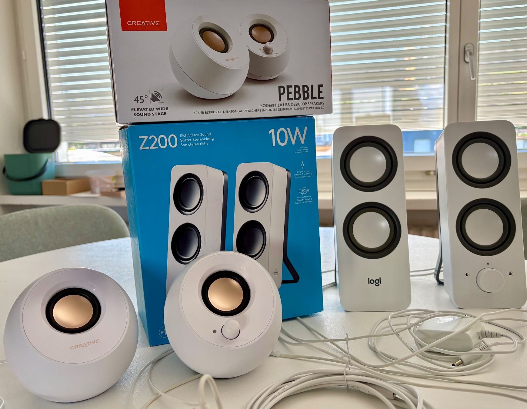 Casse acustiche: 2x Lautsprecher Logitech & Pebble – Usato da Kriens venduto da afr_f5x5 1