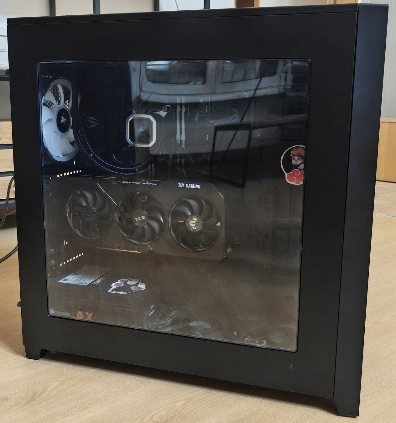 Corsair PC: Gaming PC Tower schwarz, guter Zustand – Usato da Gattikon venduto da rom_g7wk