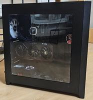 Gaming PC Tower schwarz, guter Zustand