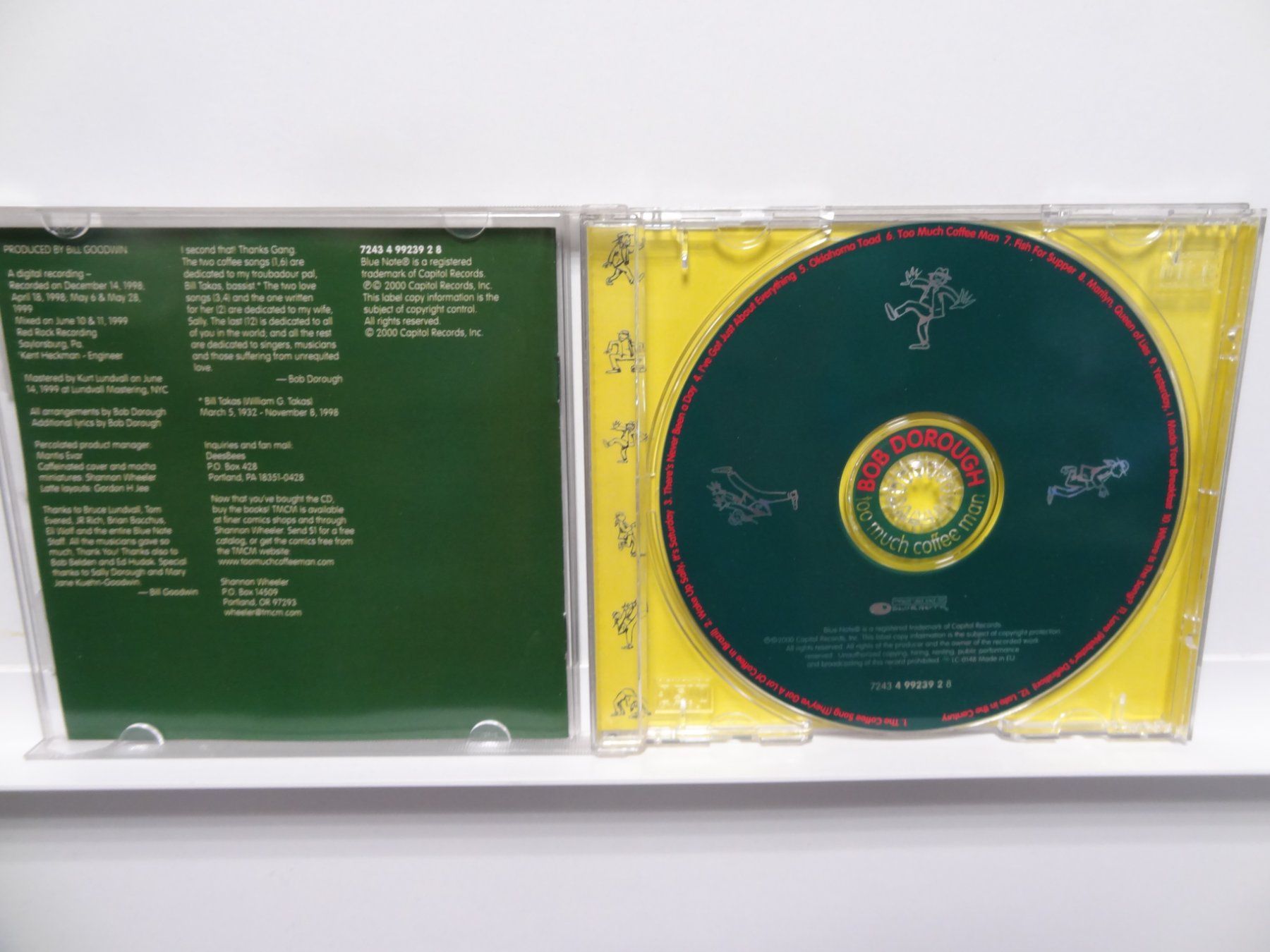 CDs: Bob Dorough - Too Much Coffee Man CD – D'occasion à luzern par musicandart 2