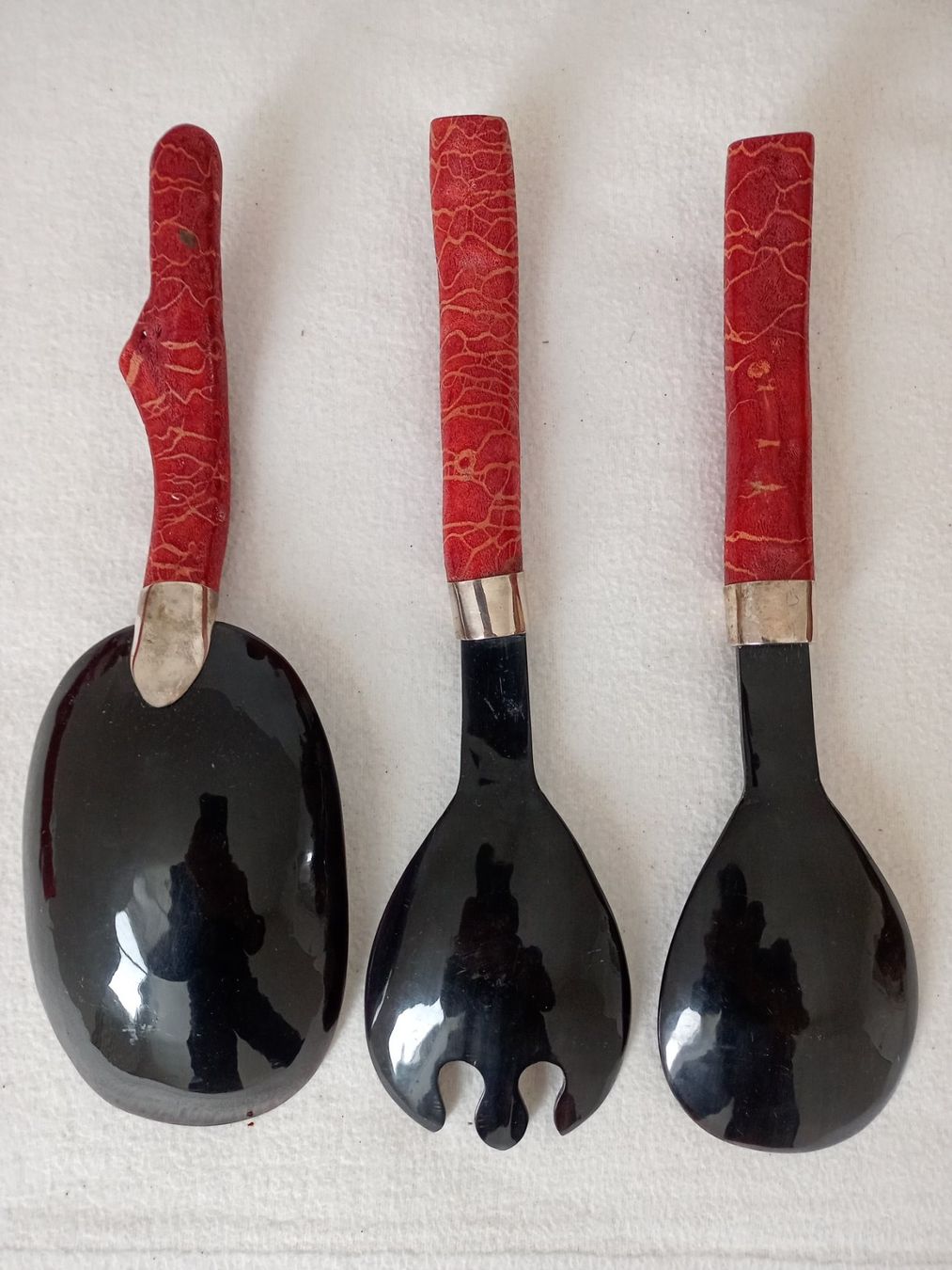 Set di posate: Korallen Besteck mit Büffelhorn – Usato da Zürich venduto da Mephisto87 1