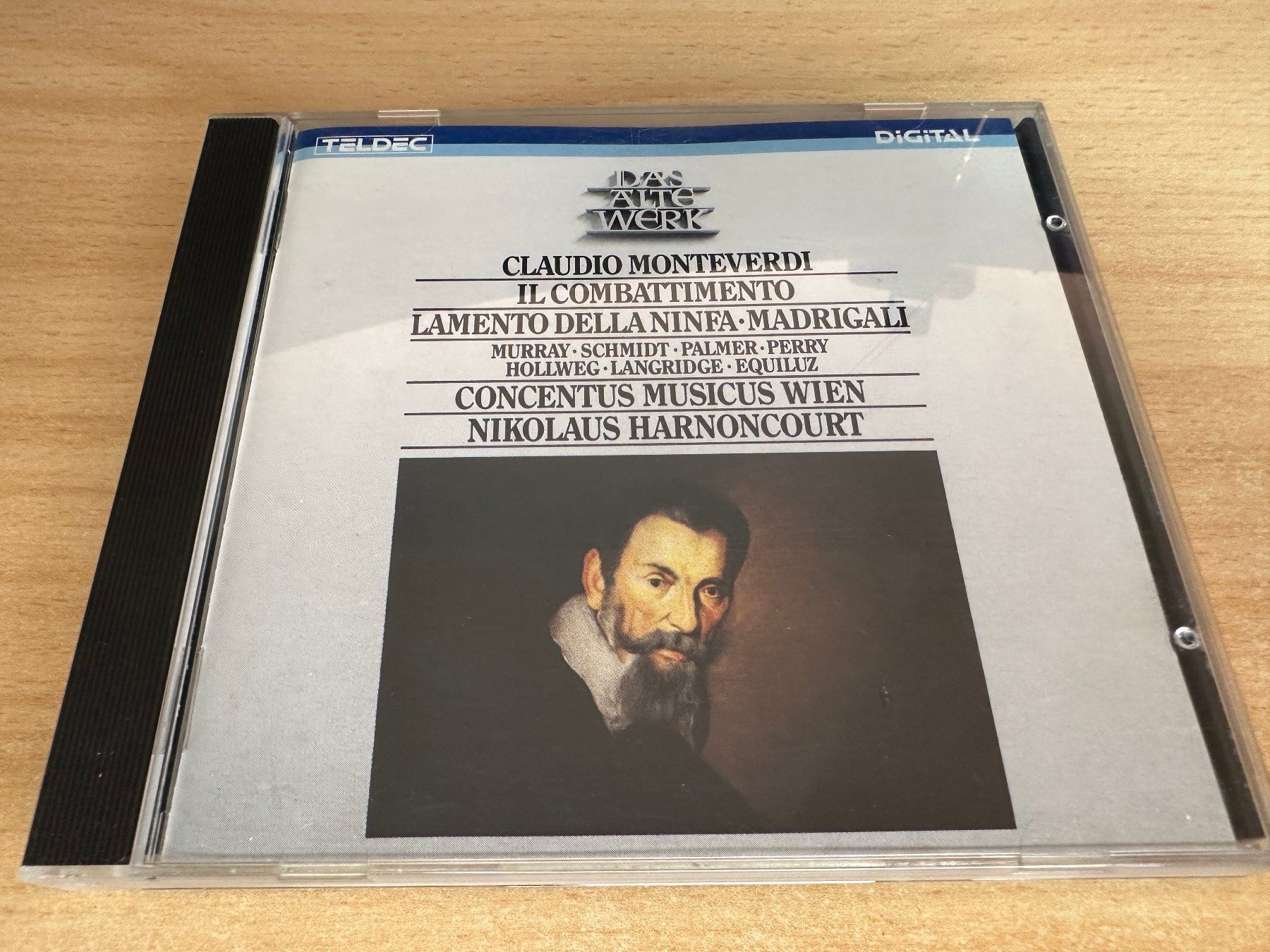 CD: C3 Monteverdi Murray Schmidt Lamento Della Ninfa • Madrigali – Usato da Rikon im Tösstal venduto da Alpenmutz
