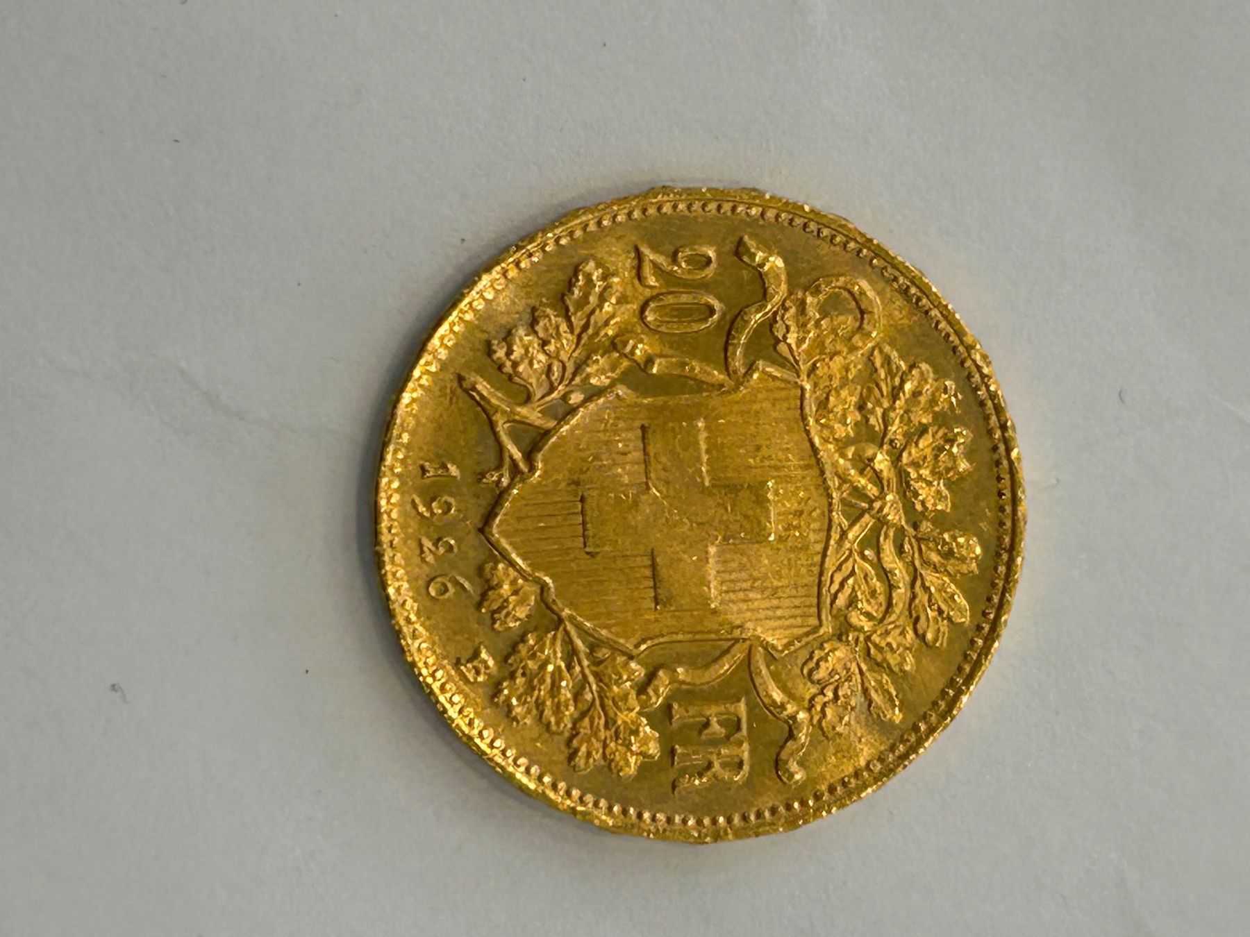 Tutti le monete: 20er Goldvrenelli 1926 – Usato da herisau venduto da hb_gold 1
