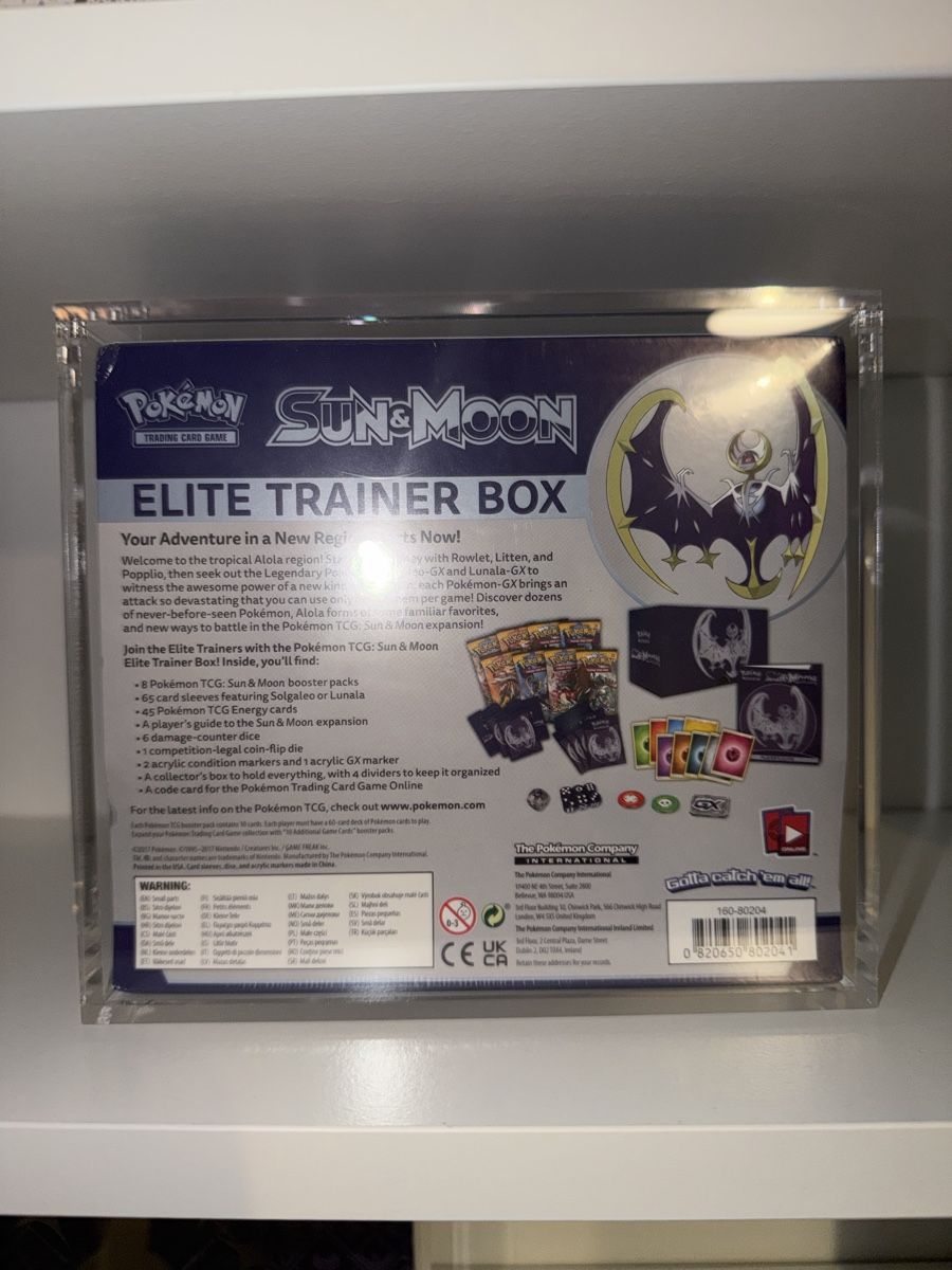 Pokémon Carte collezionabili: Sun&Moon ETB (Lunala) – Nuovo e nell'imballaggio originale da Zürich venduto da TGC_Jas 1