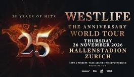 Westlife Hallenstadion Zürich 26.11.2026