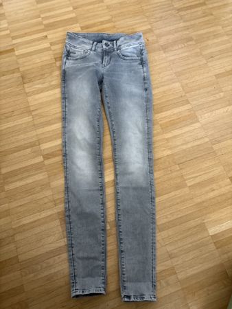 G-Star RAW Lynn Skinny Jeans, grau, Top Zustand, Grösse 27
