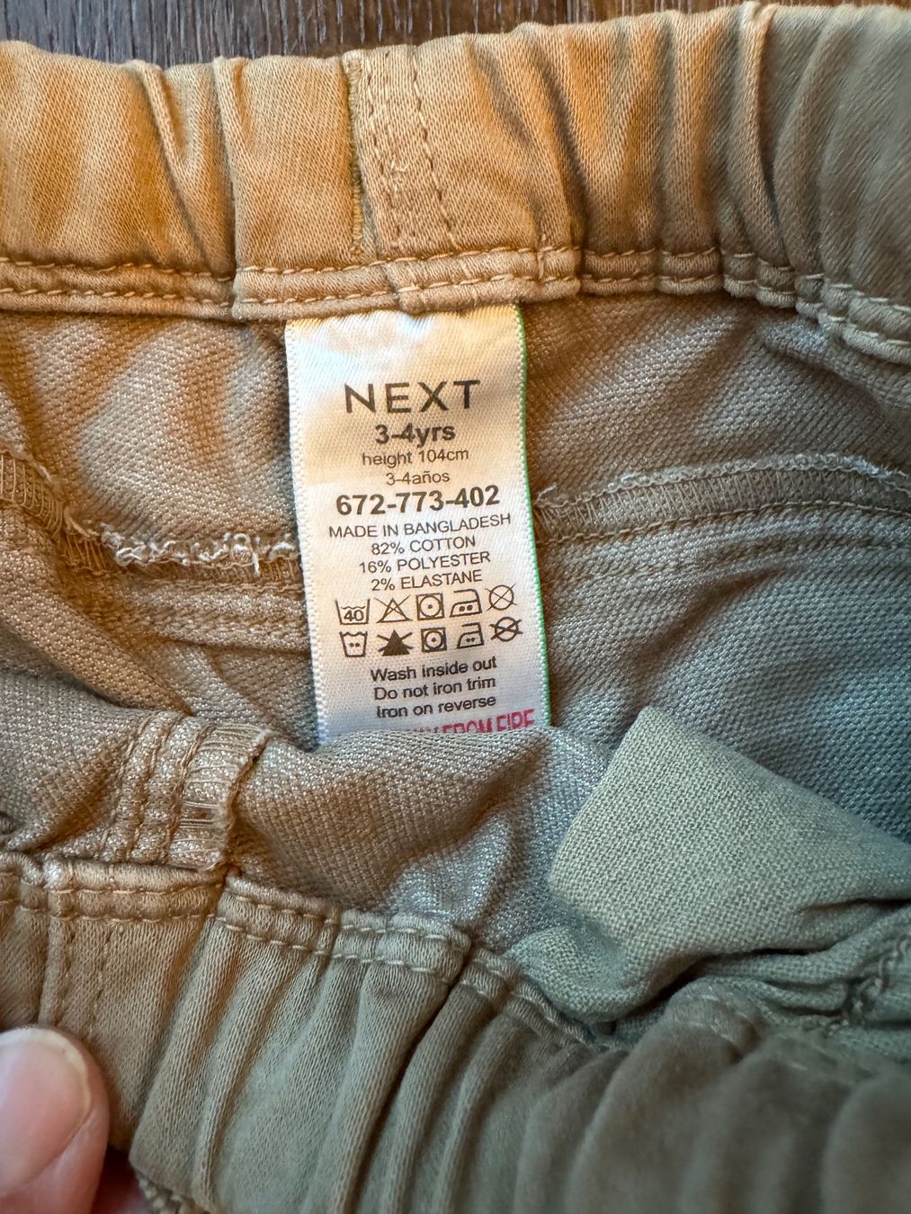 Next Pantaloni: Next Hose Gr. 104 – Usato da Esslingen venduto da DrBootje 2