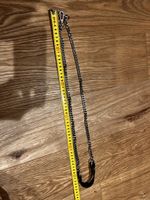 Silberne Taschenkette