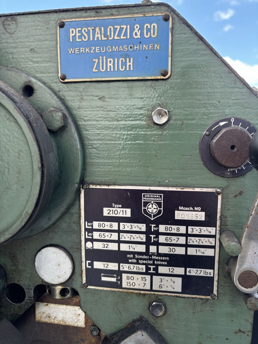 Tutte le macchine: Stanzmaschine Peddinghaus – Usato da Menznau venduto da Nav6 4