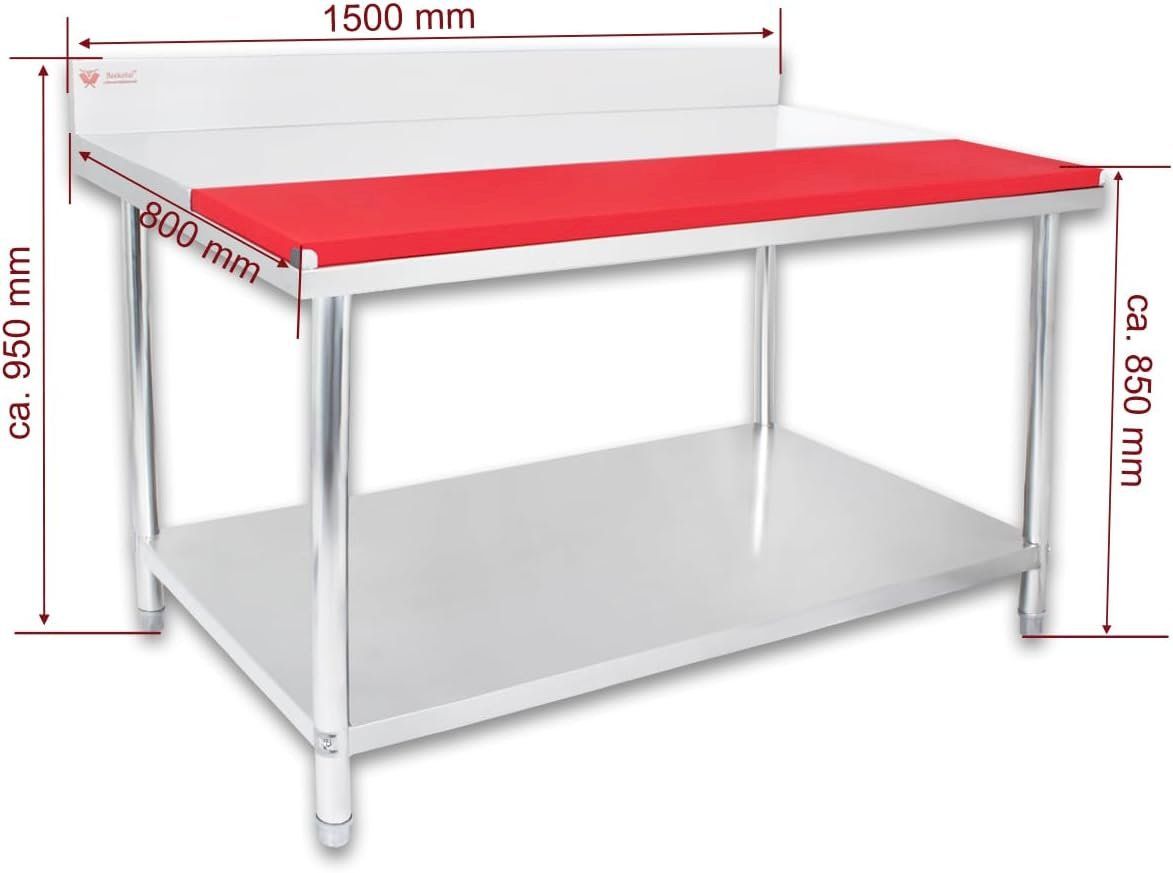 Komplettküchen: Beeketal BAZ150a Gastro Zerlegetisch – Neu und originalverpackt aus Bottighofen von zaap 4