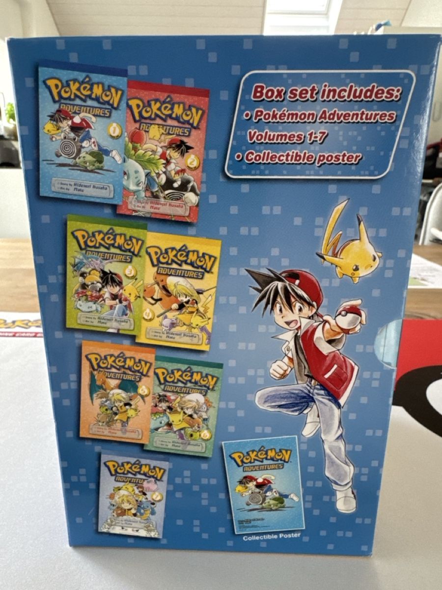 Fumetti: Pokemon Adventures Box 1-7 – Nuovo (secondo la descrizione) da Ichertswil venduto da EldenLord 2