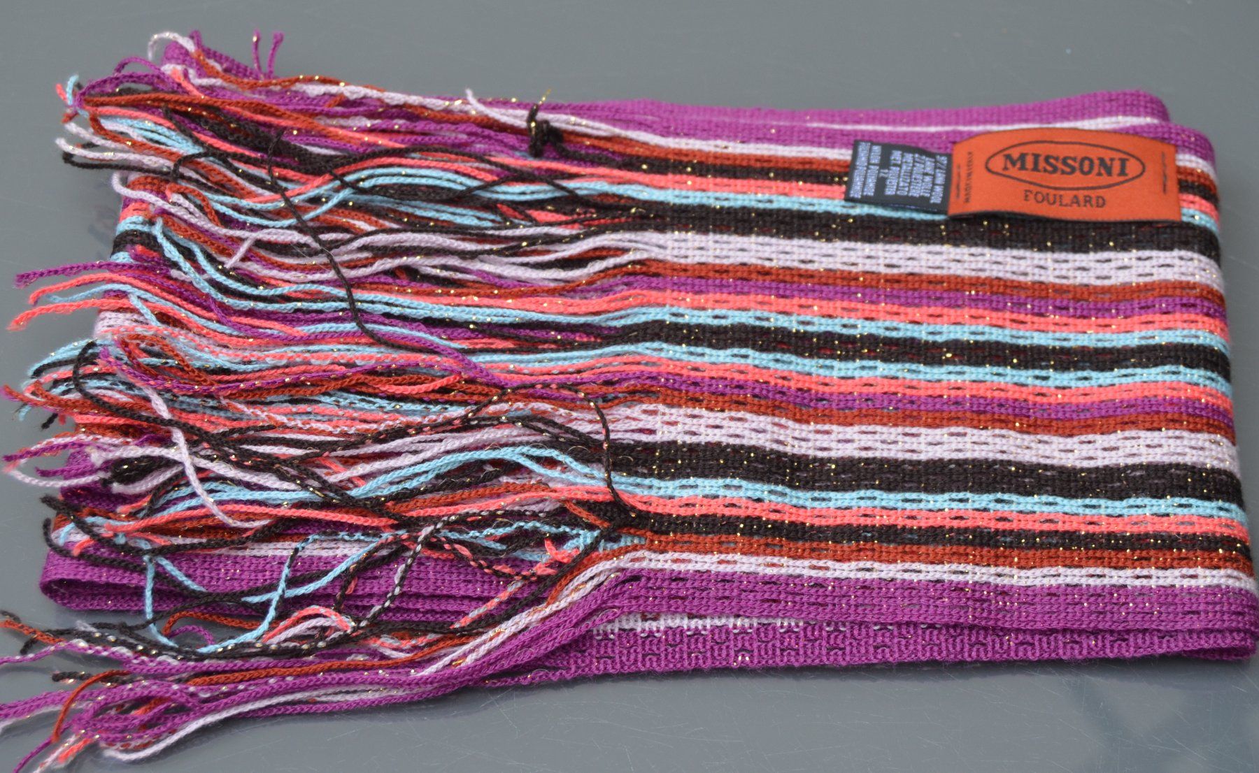 Missoni Foulard & Sciarpe: Schal Foulard Missoni – Usato da Collonges venduto da arashee 5