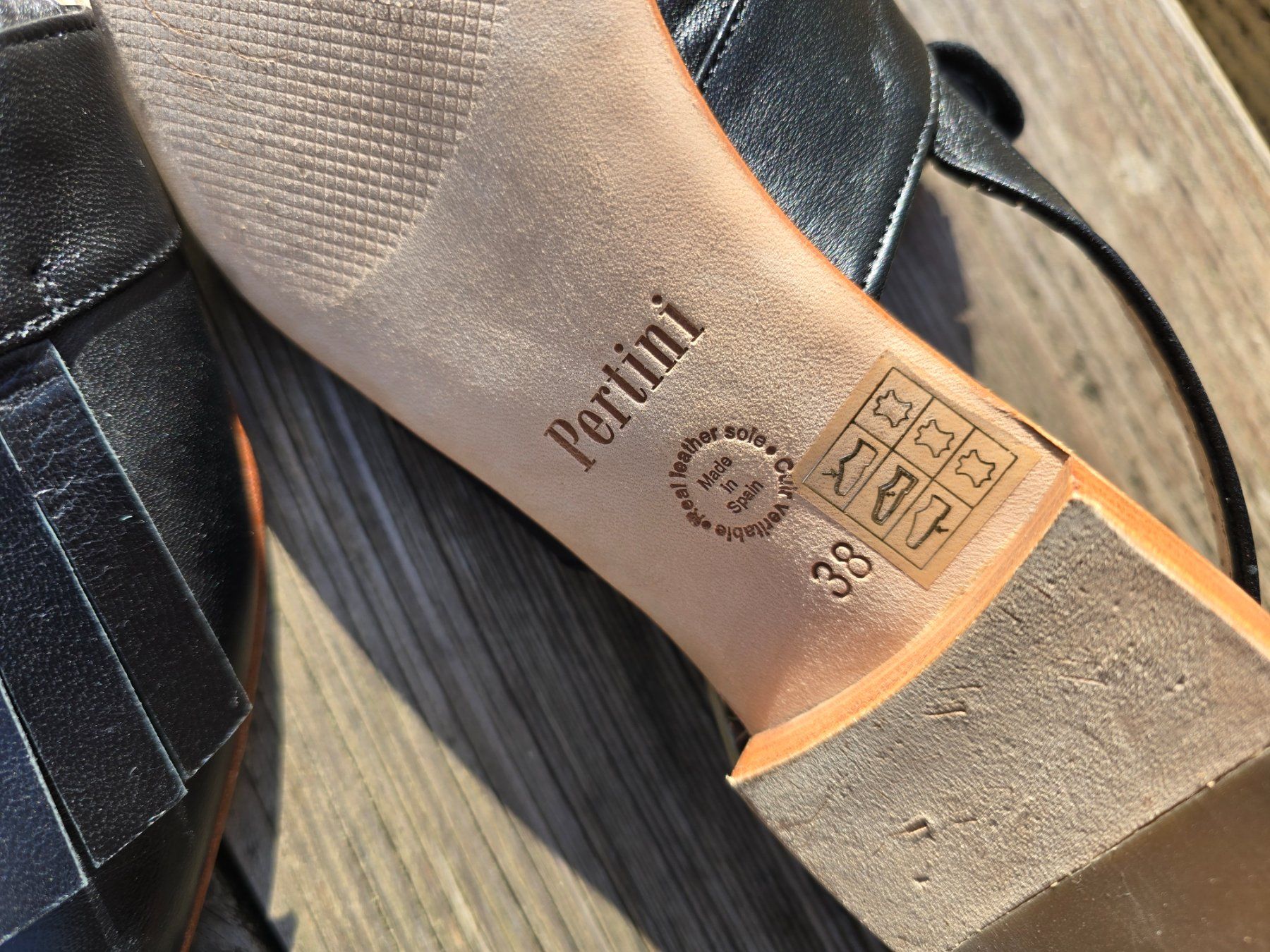 Scarpe da donna: Schuhe: PERTINI-Sandalen (38) – Nuovo (secondo la descrizione) da Romanshorn venduto da Rachacha 4