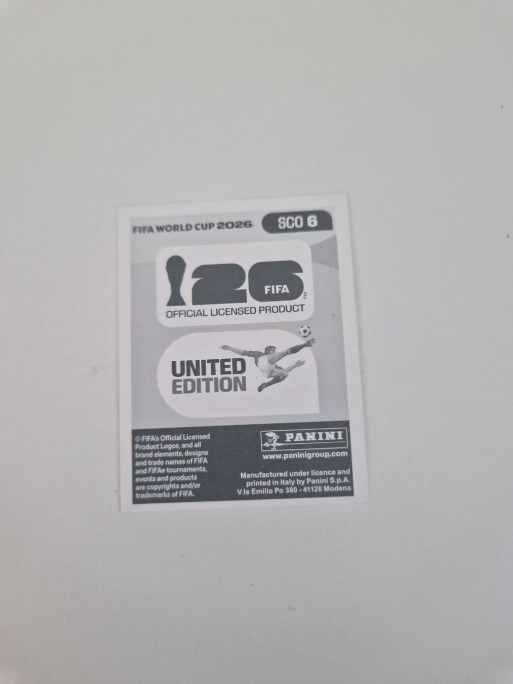 Panini Sammelbilder & Trading cards: Panini Sticker SCO6 – Neu (gemäss Beschreibung) aus Stüsslingen von white_angel86 1