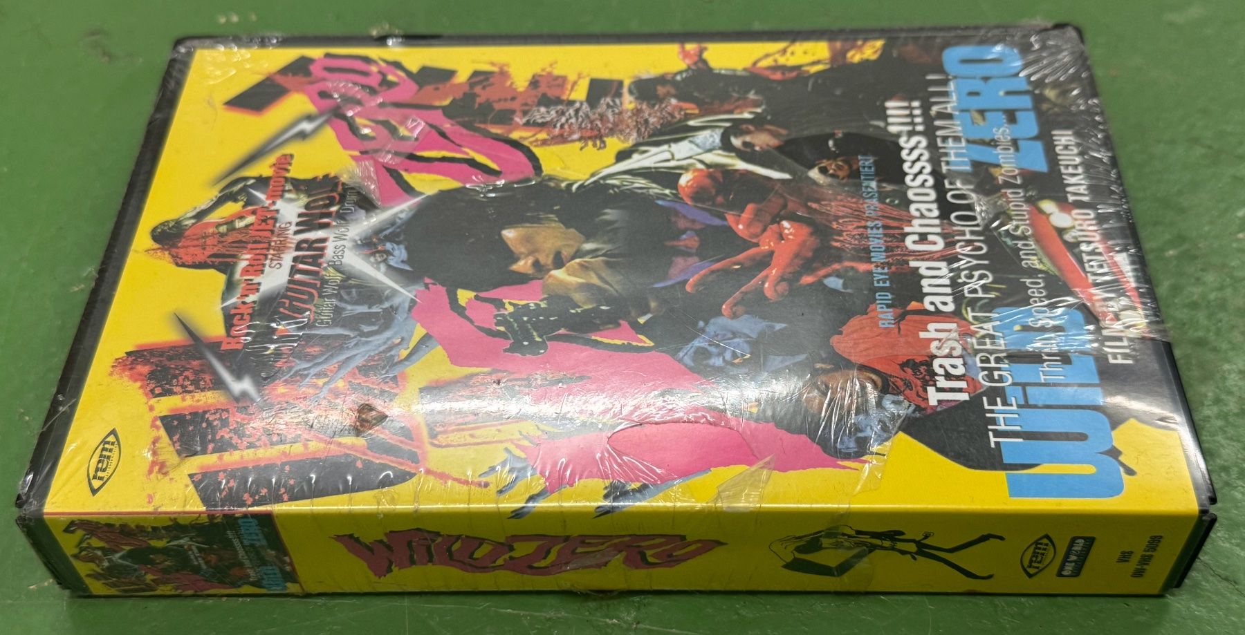 Tutti i VHS: Guitar Wolf: Wild Zero (VHS) – Usato da Basel venduto da Ostschweiz06 1