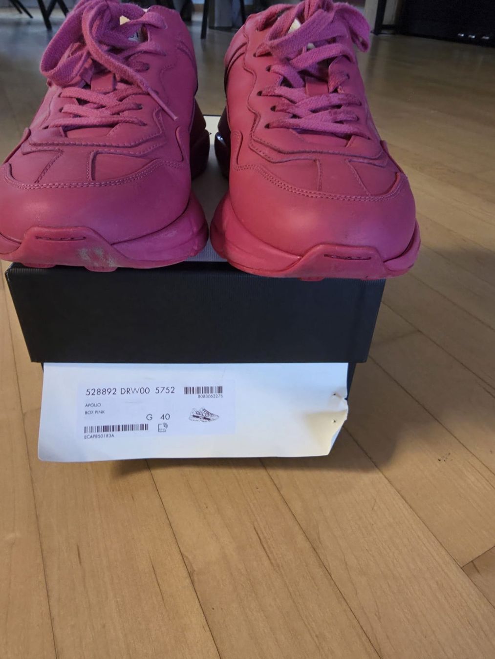 Gucci Scarpe da donna: Gucci Rhyton Pink sneakers – Nuovo e nell'imballaggio originale da Zürich venduto da maxsalezzen 5