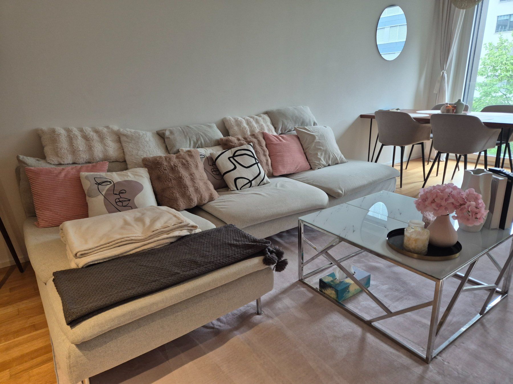 Ikea Sofas: Sofa Söderhamn hellgrau – Gebraucht aus Bern von Zoralina