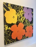 Andy WARHOL 🎨 Flowers …60x60 cm Leinwand