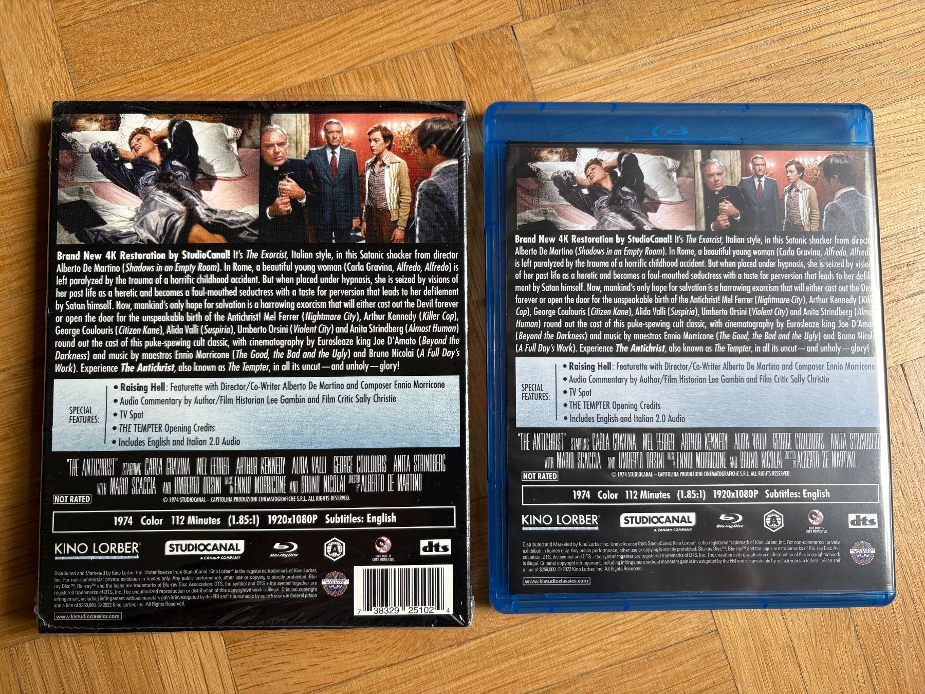 Tutti i DVDs: The Antichrist - mit Slipcover - Blu-ray – Nuovo (secondo la descrizione) da Zürich venduto da Malcom 2
