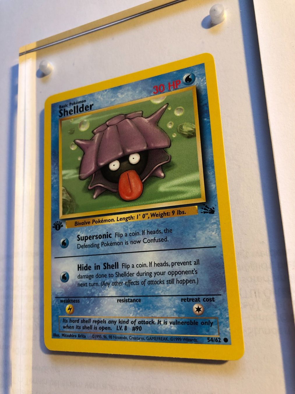Cartes à collectionner: Shellder 1st Fossil - MINT - ab 1.- – D'occasion à Giubiasco par dan_pr8b 2