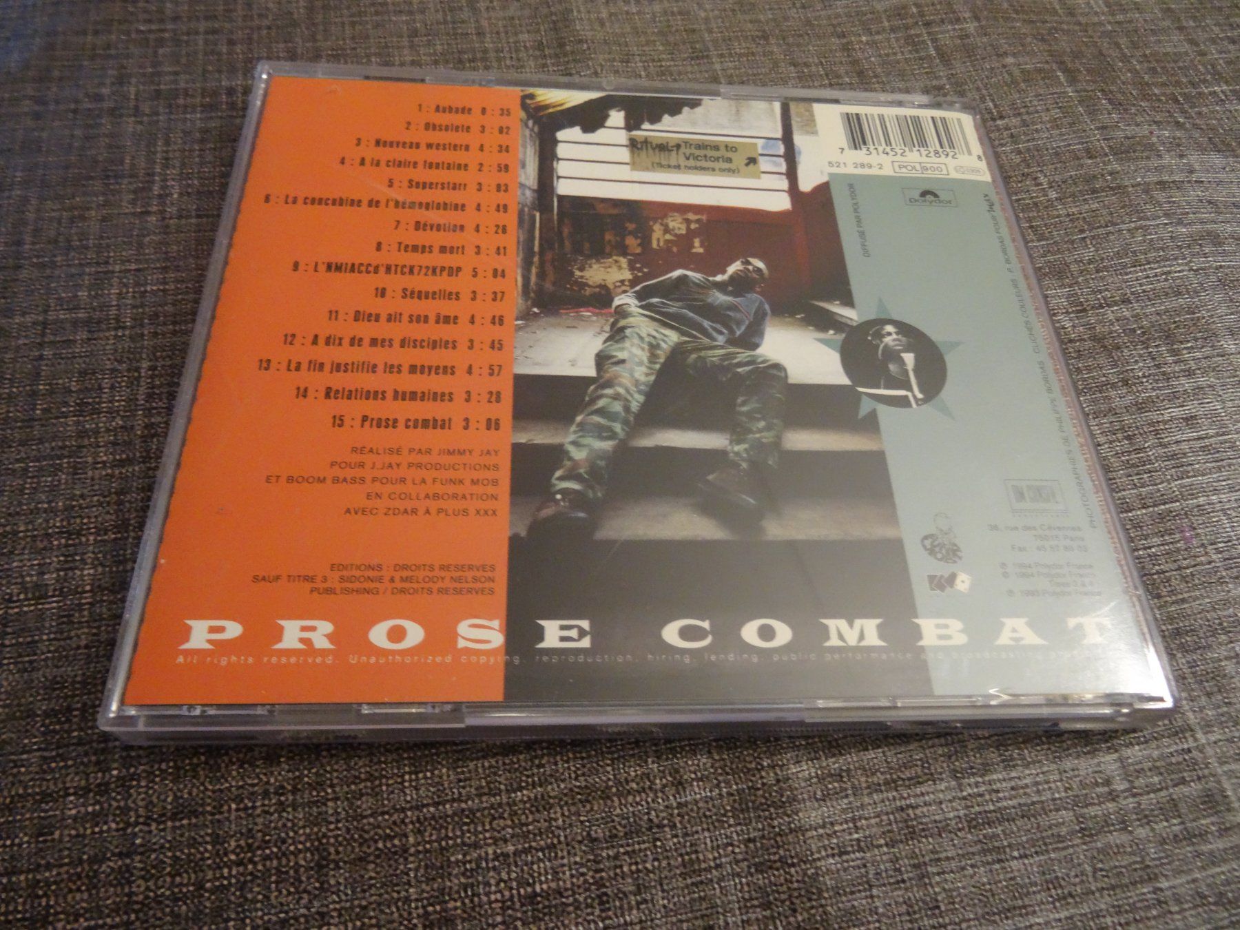 CD: MC Solaar - Prose Combat CD – Usato da Olten venduto da Disc-Ausverkauf 1