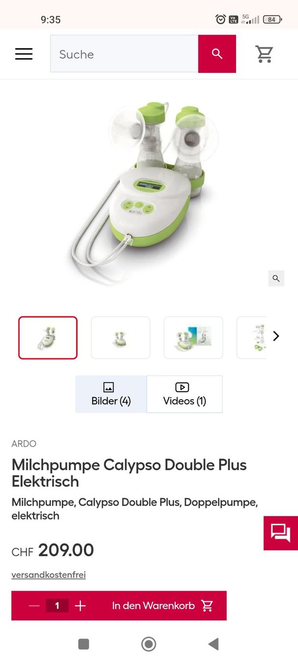 Ardo Stillzubehör: Ardo Calypso double Plus – Gebraucht aus Trun von sta_qg85 4