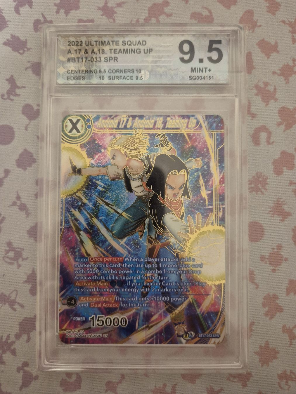 Bandai Carte collezionabili: Dragonball Super Card A17 and A18 Teaming up – Nuovo (secondo la descrizione) da Wetzikon ZH venduto da jas_c5d8