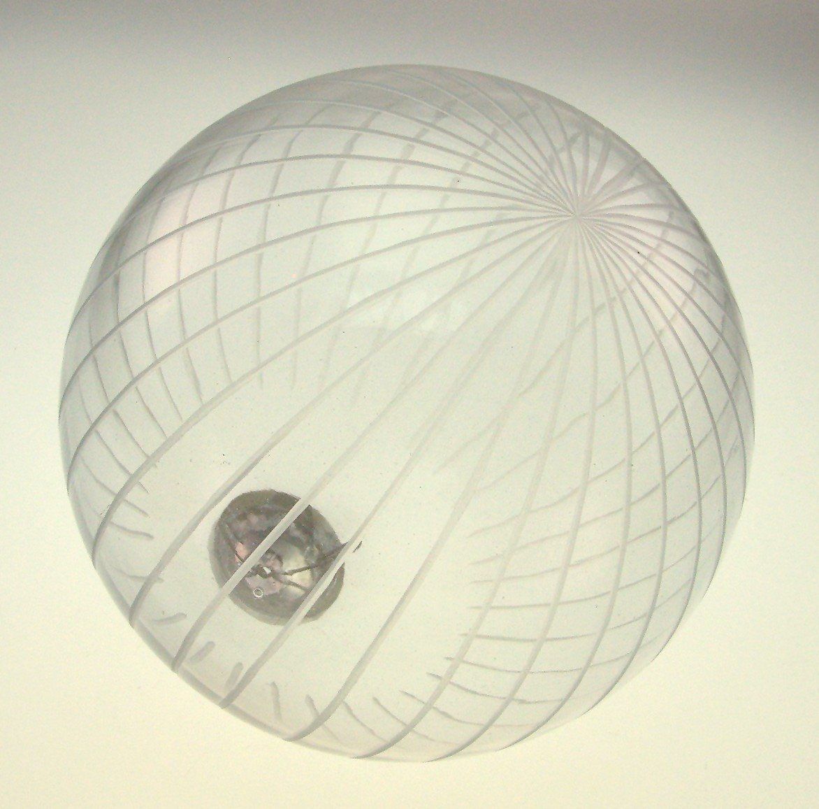 Tutte le decorazioni: alte massiv geschliffene grosse Weihnachtskugel Glas 20 cm – Usato da Langenthal venduto da Antik_Huesli 4