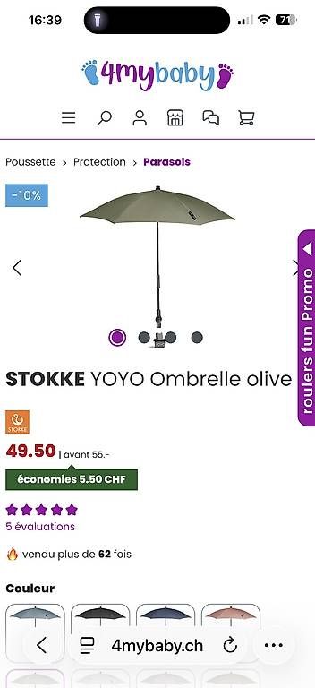 Carrozzine: Kit yoyo olive – Usato da Martigny venduto da tho_s2nk 4