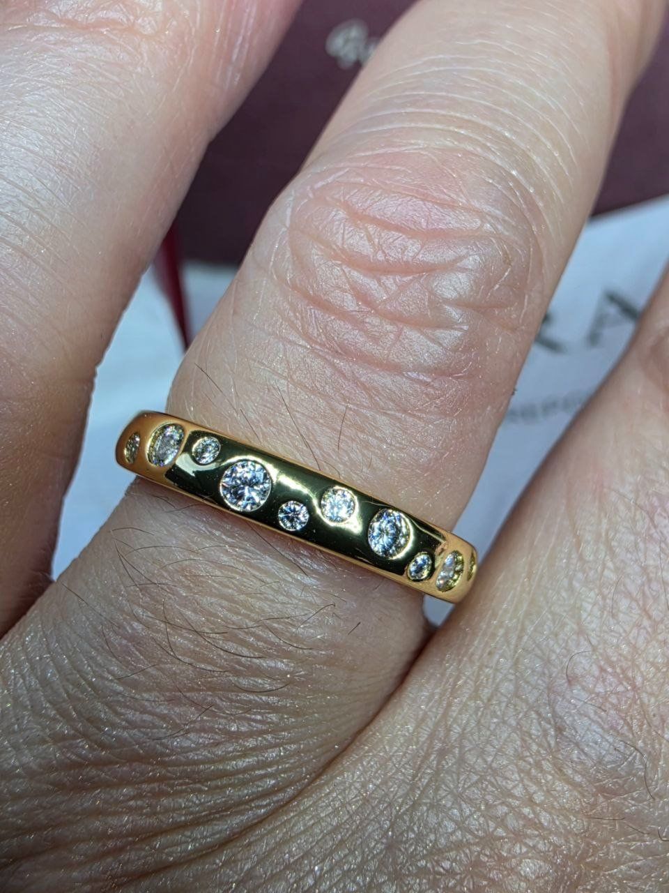 Ringe: Bague argent avec diamants de moissanite certifiés GRA – Neu und originalverpackt aus Reconvilier von Tsma67 6