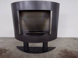 Hochwertiger Ethanol Wand/Stand Kamin Edelstahl