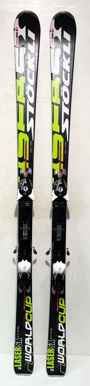 Stöckli Sci: Stöckli LASER SX WORLDCUP    170 cm; Rennski – Usato da Brüttisellen venduto da SkiverkaufStepan
