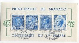 Block "Fürsten von Monaco".  Monaco.