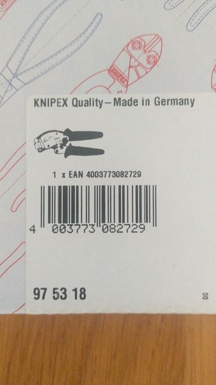 Knipex Tutti gli attrezzi: Knipex Crimpzange – Nuovo (secondo la descrizione) da Stetten AG venduto da nunu09 1