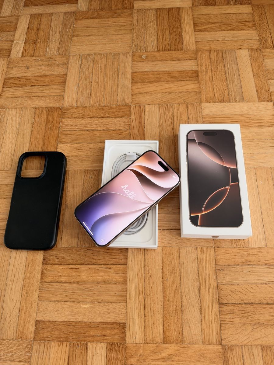 Apple Telefoni cellulari / Smartphones: Apple iPhone 16 Pro 1Tb gebraucht mit Hülle – Usato da Kloten venduto da dra_t2b7 3