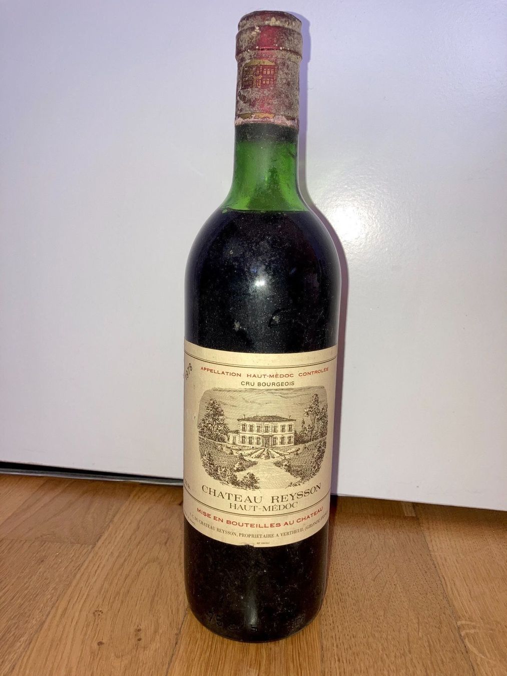 Vino: Château Reysson 1978 – Nuovo e nell'imballaggio originale da Bern venduto da Spomme 2